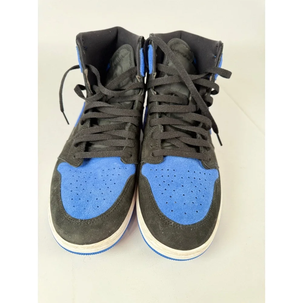 Air Jordan 1 Retro High OG Royal Reimagined Black Blue Suede DZ5485-042 Men 11.5